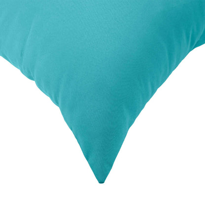 Cushion Cover 6 pcs HEERLEN Turquoise 40 x 40 cm Polyester