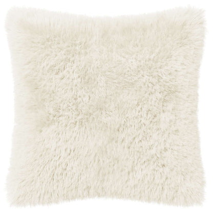 Cushion Cover 6 pcs HEERLEN White 40 x 40 cm PV Fleece