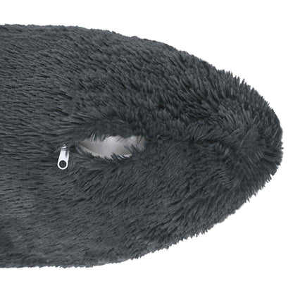 Cushion Cover 6 pcs HEERLEN Anthracite 40 x 40 cm PV Fleece
