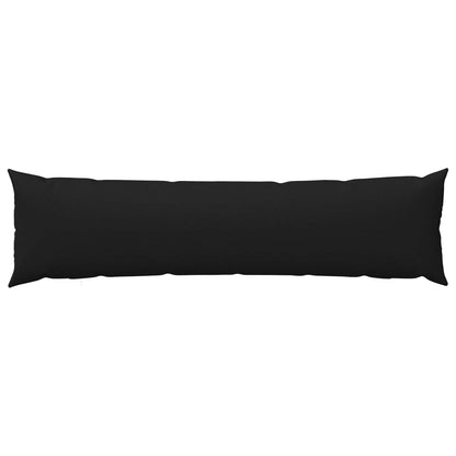 Cushion Cover HEERLEN Black 40 x 145 cm Fabric