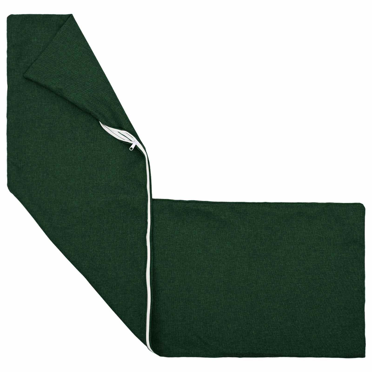 Cushion Cover 2 pcs HEERLEN Dark Green 40 x 145 cm Fabric
