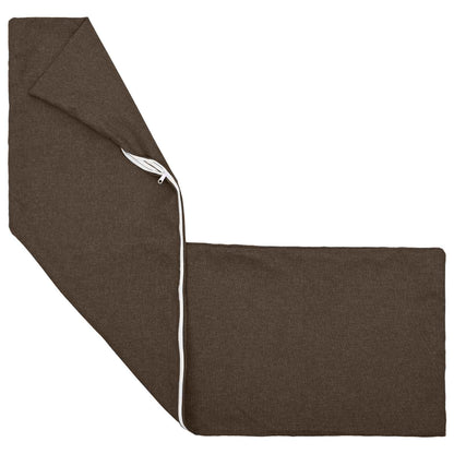 Cushion Cover 2 pcs HEERLEN Taupe 40 x 145 cm Fabric