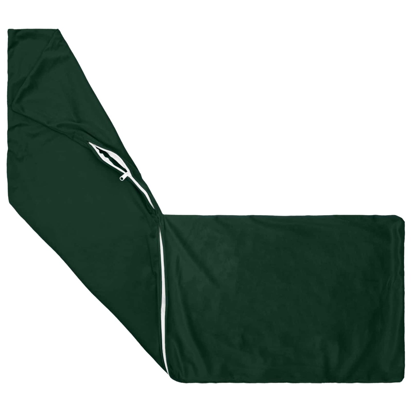 Cushion Cover HEERLEN Dark Green 40 x 145 cm Velvet