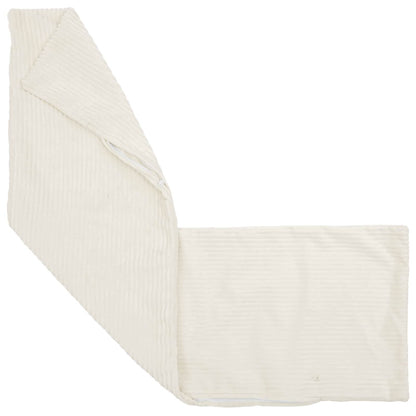 Cushion Cover HEERLEN Cream 40 x 145 cm Corduroy