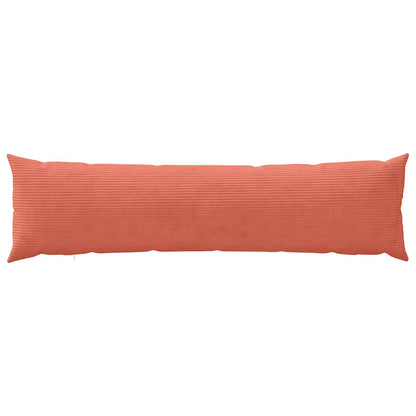 Cushion Cover HEERLEN Red Orange 40 x 145 cm Corduroy