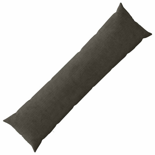 Cushion Cover HEERLEN Anthracite 40 x 145 cm Corduroy