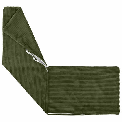 Cushion Cover HEERLEN Green 40 x 145 cm Corduroy