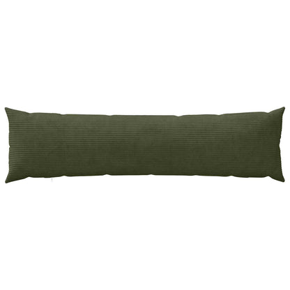 Cushion Cover 2 pcs HEERLEN Green 40 x 145 cm Corduroy