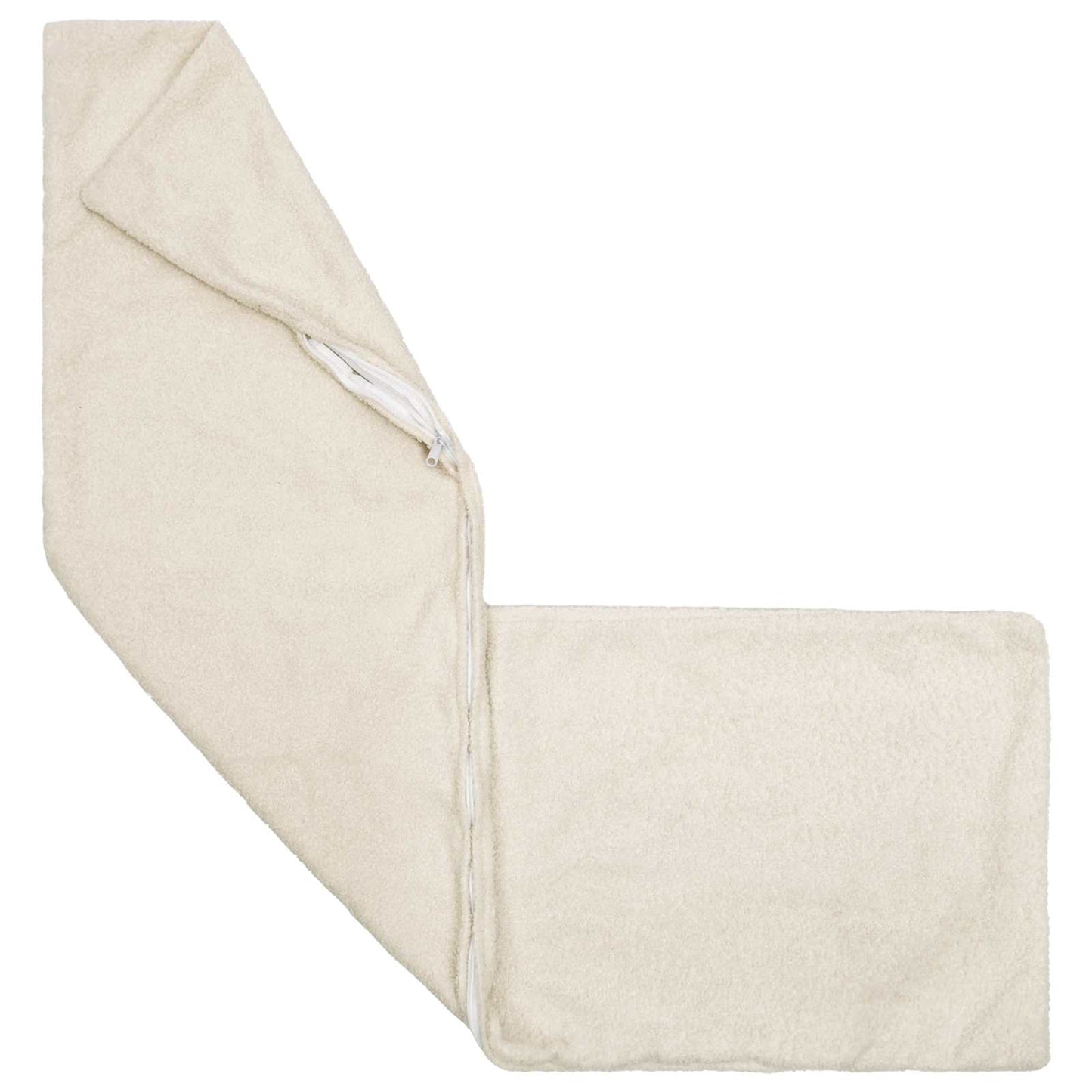 Cushion Cover HEERLEN Cream 40 x 145 cm Bouclé