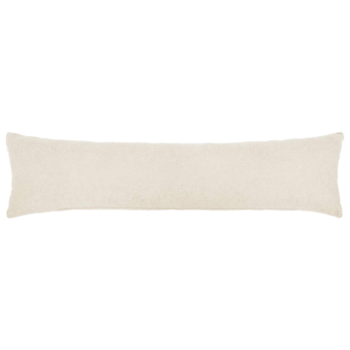 Cushion Cover HEERLEN Cream 40 x 145 cm Bouclé