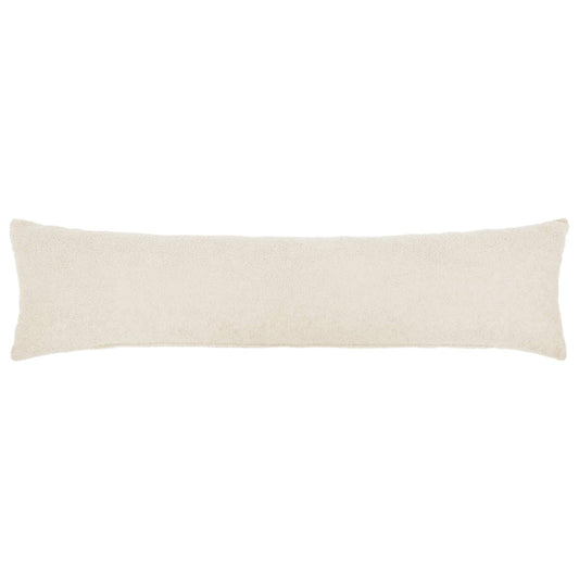 Cushion Cover 2 pcs HEERLEN Cream 40 x 145 cm Bouclé
