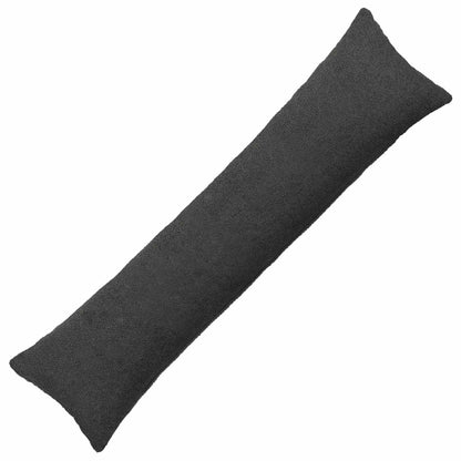 Cushion Cover HEERLEN Dark Grey 40 x 145 cm Bouclé