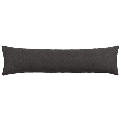 Cushion Cover HEERLEN Dark Grey 40 x 145 cm Bouclé