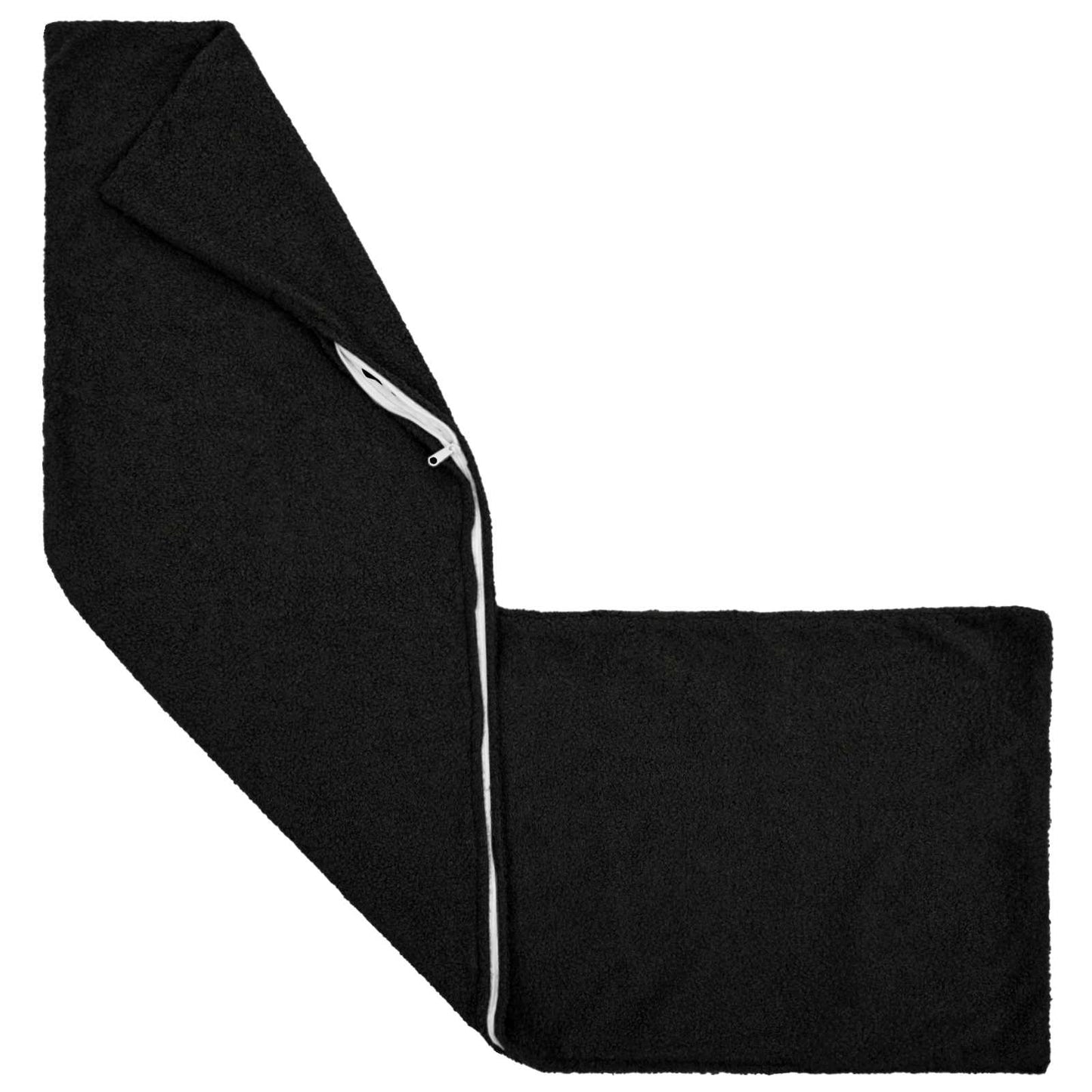 Cushion Cover HEERLEN Black 40 x 145 cm Bouclé