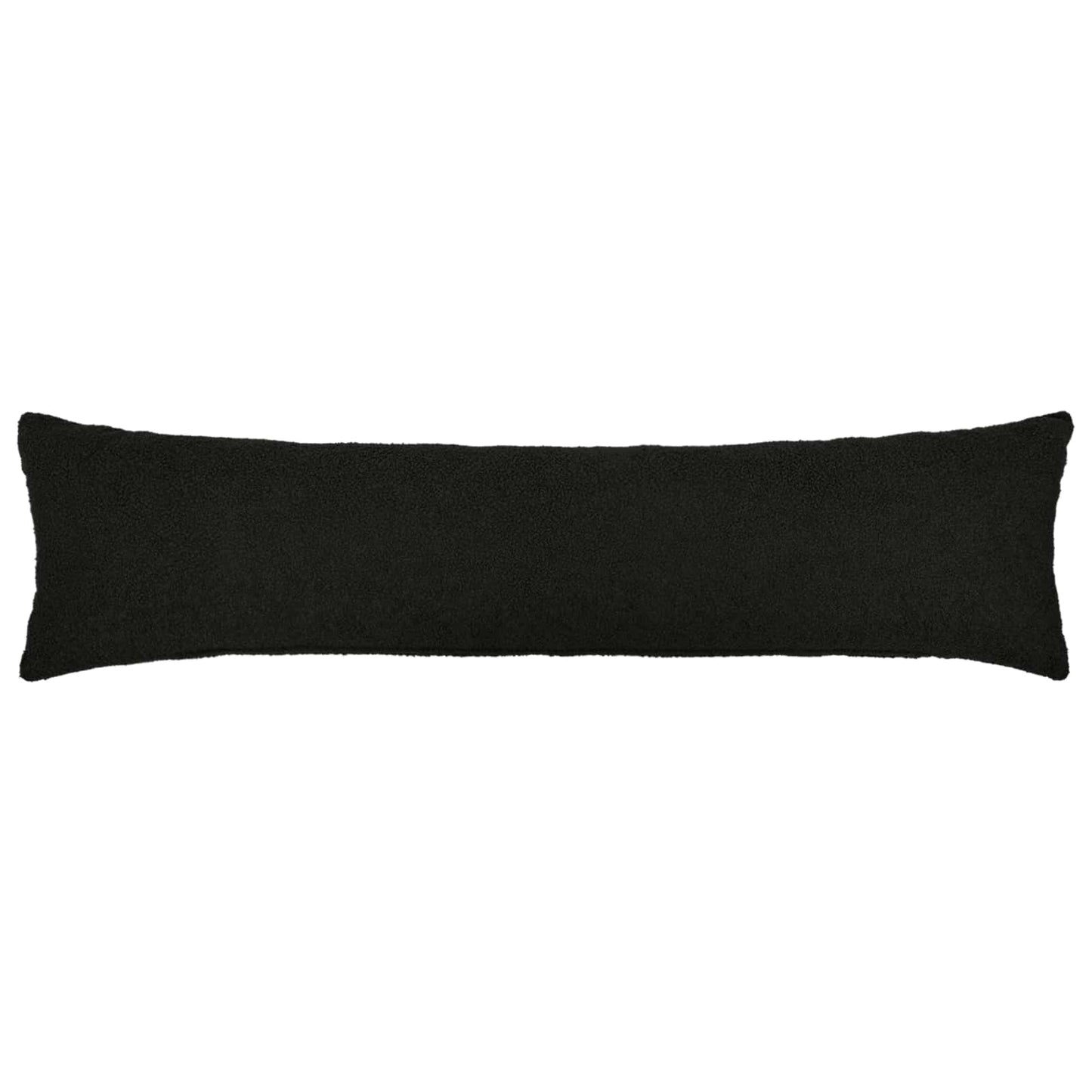 Cushion Cover 2 pcs HEERLEN Black 40 x 145 cm Bouclé