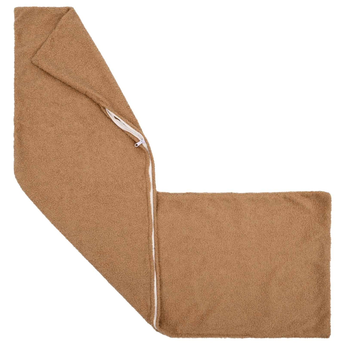 Cushion Cover HEERLEN Beige 40 x 145 cm Bouclé