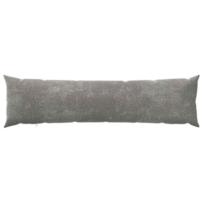 Cushion Cover HEERLEN Light Grey 40 x 145 cm Chenille Fabric