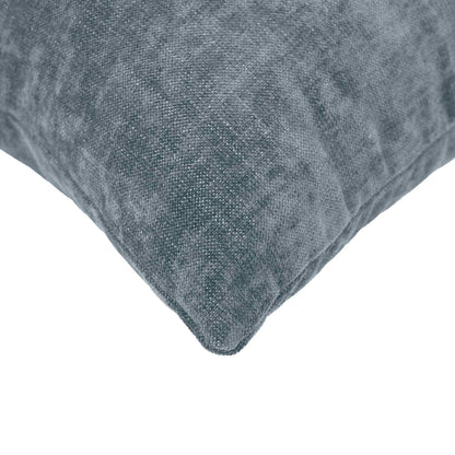 Cushion Cover HEERLEN Light Blue 40 x 145 cm Chenille Fabric