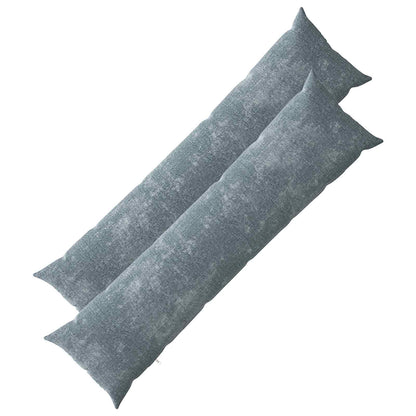Cushion Cover HEERLEN Light Blue 40 x 145 cm Chenille Fabric
