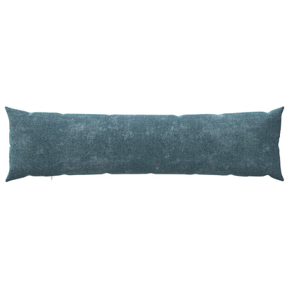 Cushion Cover HEERLEN Blue 40 x 145 cm Chenille Fabric