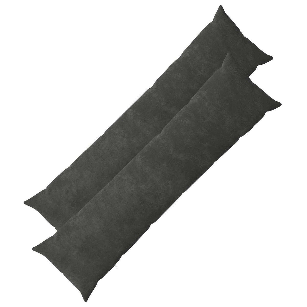 Cushion Cover 2 pcs HEERLEN Anthracite 40 x 145 cm