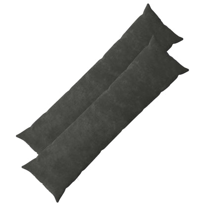 Cushion Cover 2 pcs HEERLEN Anthracite 40 x 145 cm