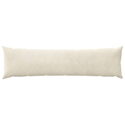 Cushion Cover 2 pcs HEERLEN Cream 40 x 145 cm Microfiber Fleece