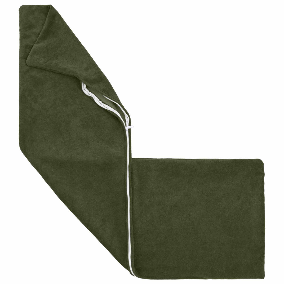 Cushion Cover HEERLEN Green 40 x 145 cm Microfiber Fleece