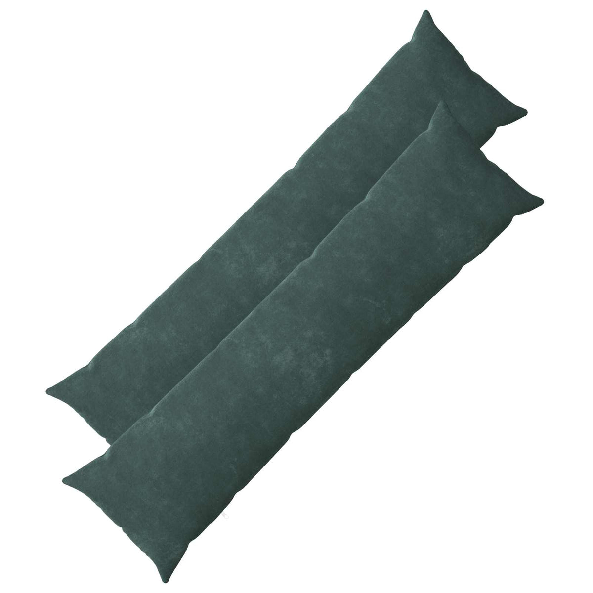 Cushion Cover 2 pcs HEERLEN Sea Blue 40 x 145 cm
