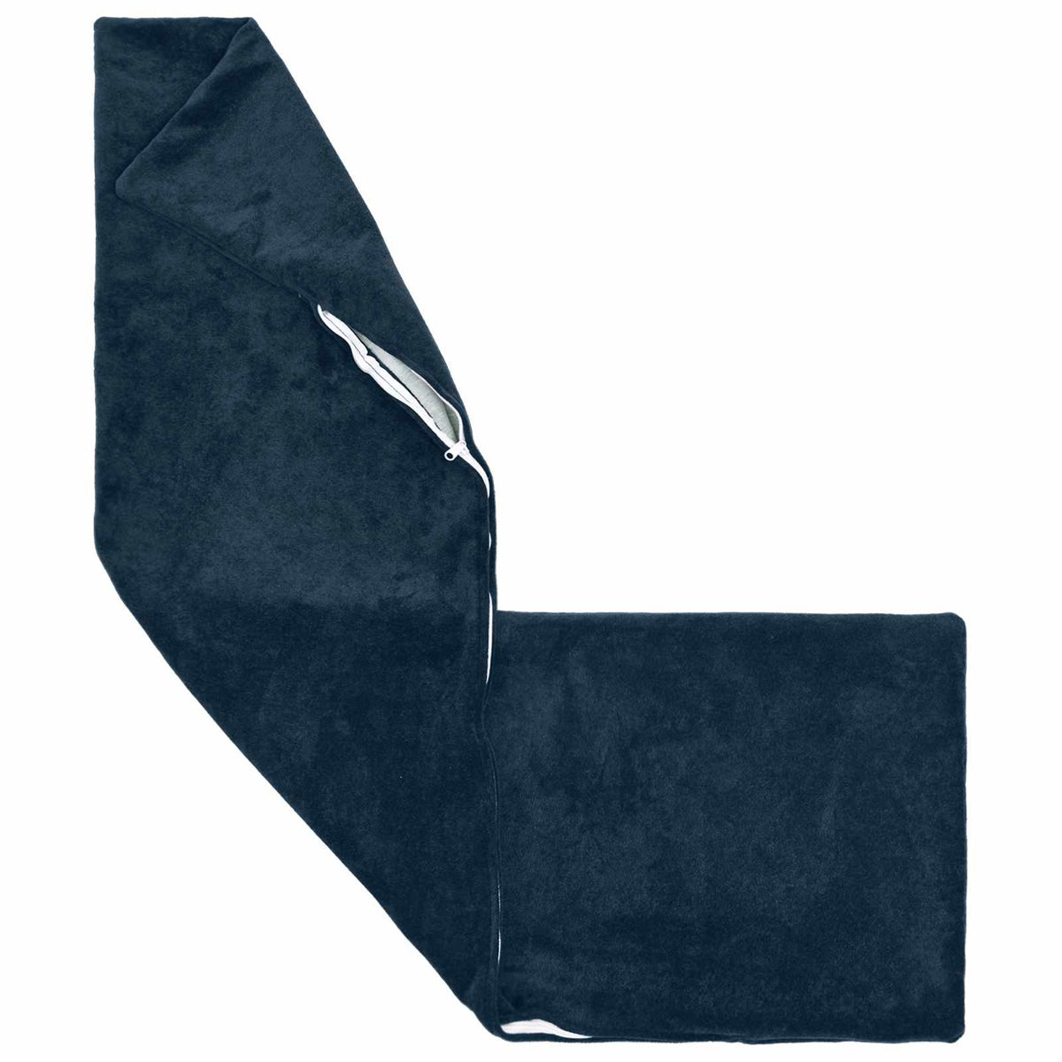 Cushion Cover 2 pcs HEERLEN Blue 40 x 145 cm Microfiber Fleece