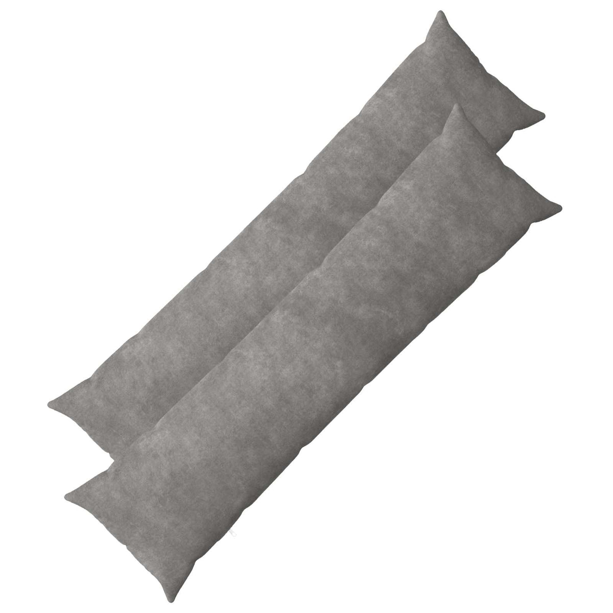 Cushion Cover 2 pcs HEERLEN Light Grey 40 x 145 cm