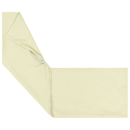 Cushion Cover HEERLEN Cream 40 x 145 cm Polyester