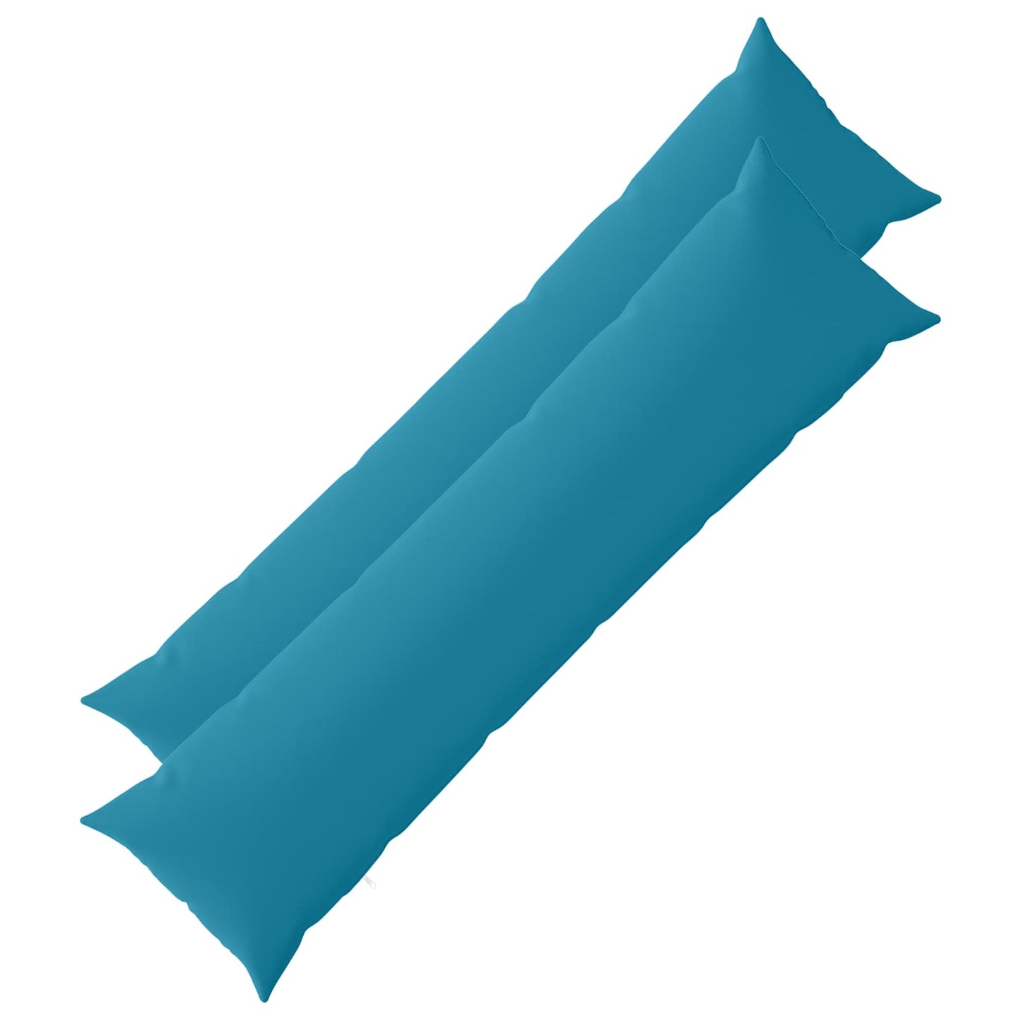 Cushion Cover 2 pcs HEERLEN Light Blue 40 x 145 cm Polyester