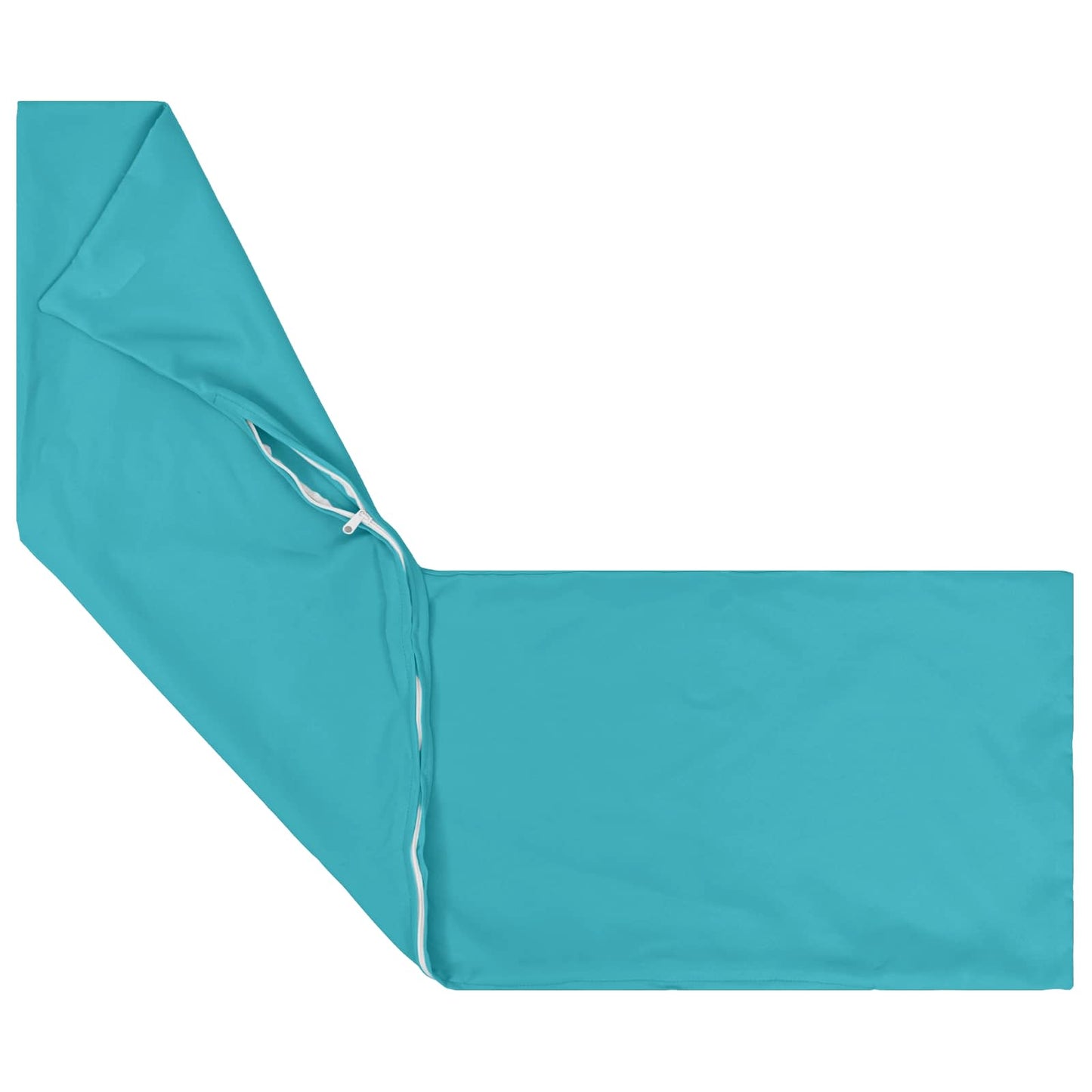 Cushion Cover 2 pcs HEERLEN Turquoise 40 x 145 cm Polyester