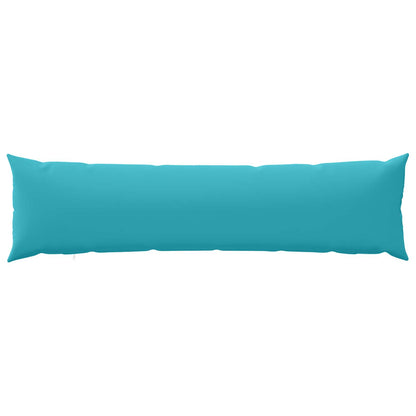 Cushion Cover 2 pcs HEERLEN Turquoise 40 x 145 cm Polyester