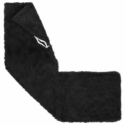 Cushion Cover HEERLEN Black 40 x 145 cm PV Fleece