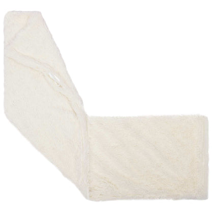 Cushion Cover HEERLEN White 40 x 145 cm PV Fleece