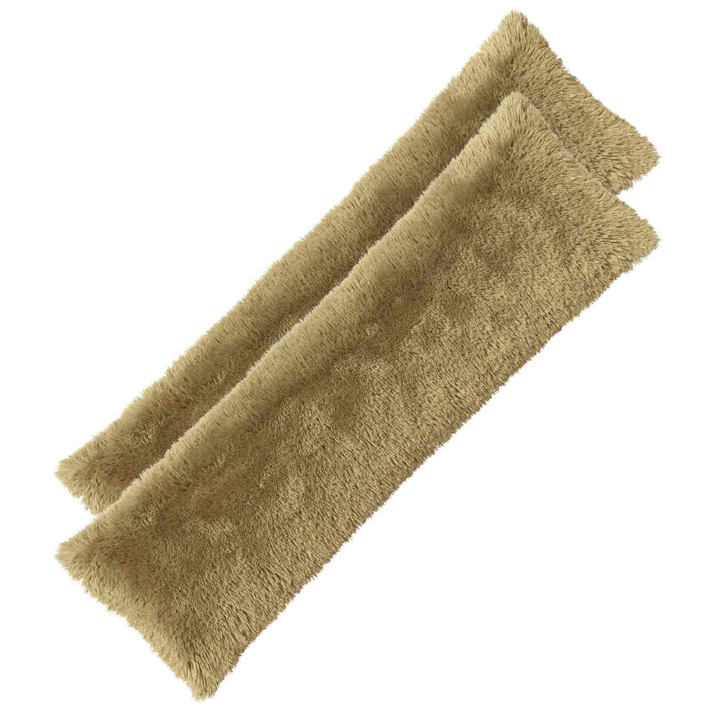 Cushion Cover 2 pcs HEERLEN Light Green 40 x 145 cm PV Fleece