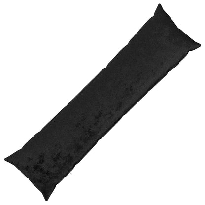 Cushion Cover HEERLEN Black 40 x 145 cm Flannel