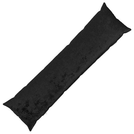 Cushion Cover HEERLEN Black 40 x 145 cm Flannel