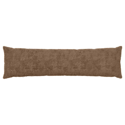 Cushion Cover HEERLEN Light Brown 40 x 145 cm Faux Rabbit Fur