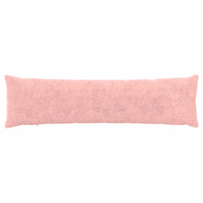 Cushion Cover HEERLEN Pink 40 x 145 cm Faux Rabbit Fur