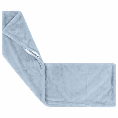 Cushion Cover 2 pcs HEERLEN Light Blue 40 x 145 cm