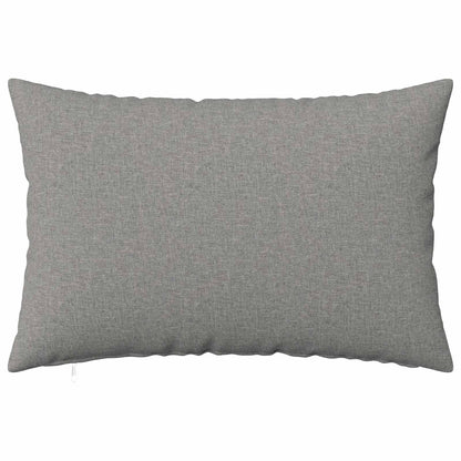 Cushion Cover 6 pcs HEERLEN Cloud Grey 40 x 60 cm Fabric