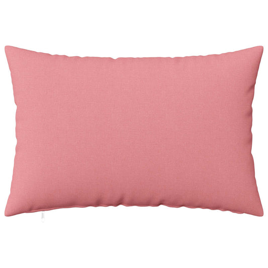 Cushion Cover 6 pcs HEERLEN Pink 40 x 60 cm Fabric