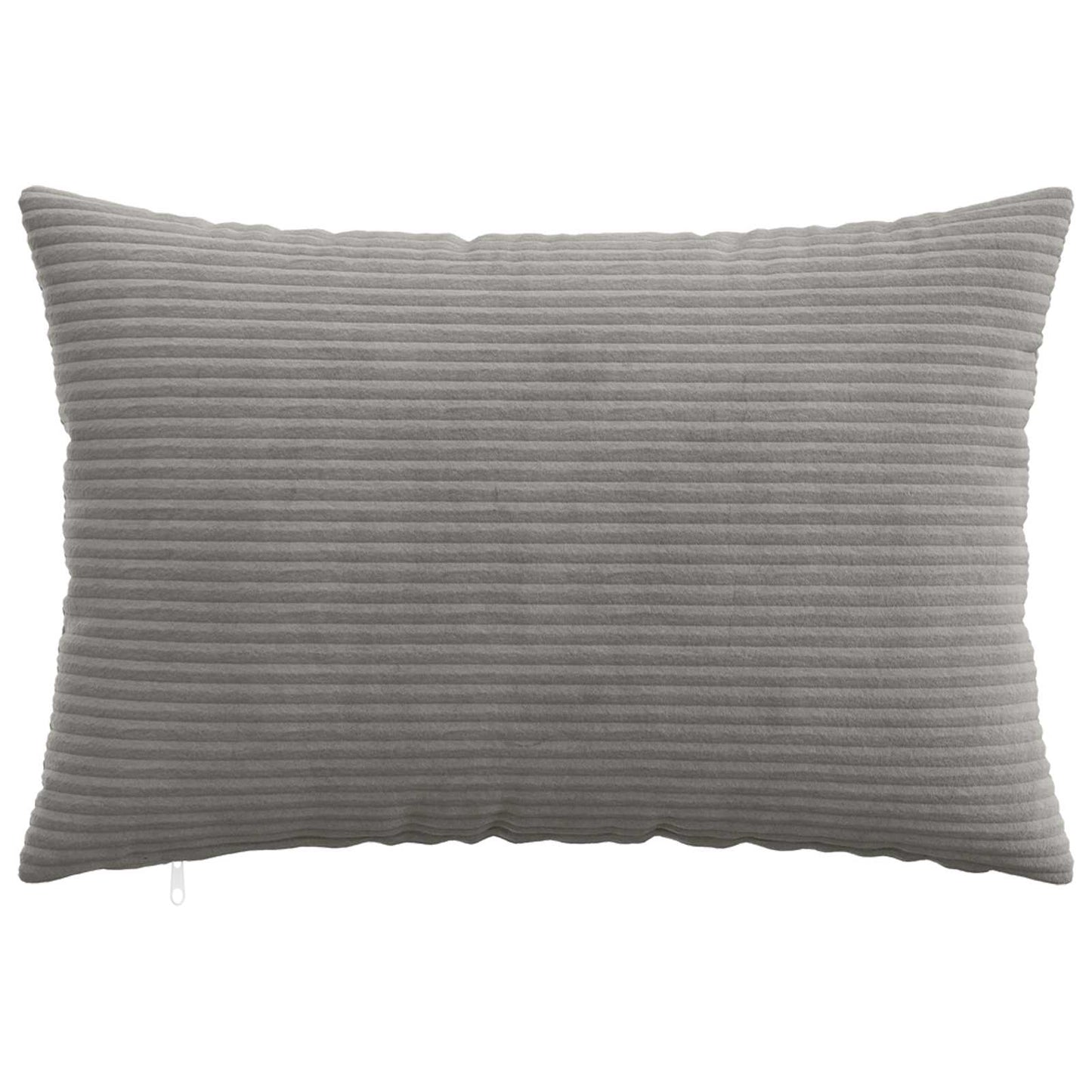 Cushion Cover 2 pcs HEERLEN Light Grey 40 x 60 cm Corduroy