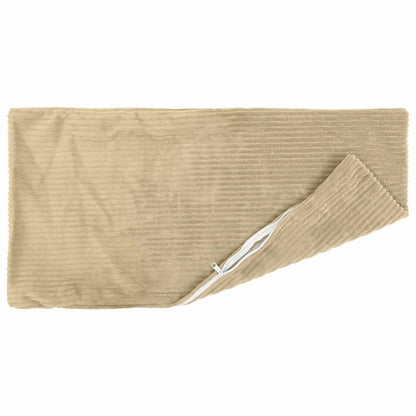 Cushion Cover 2 pcs HEERLEN Green Grey 40 x 60 cm Corduroy