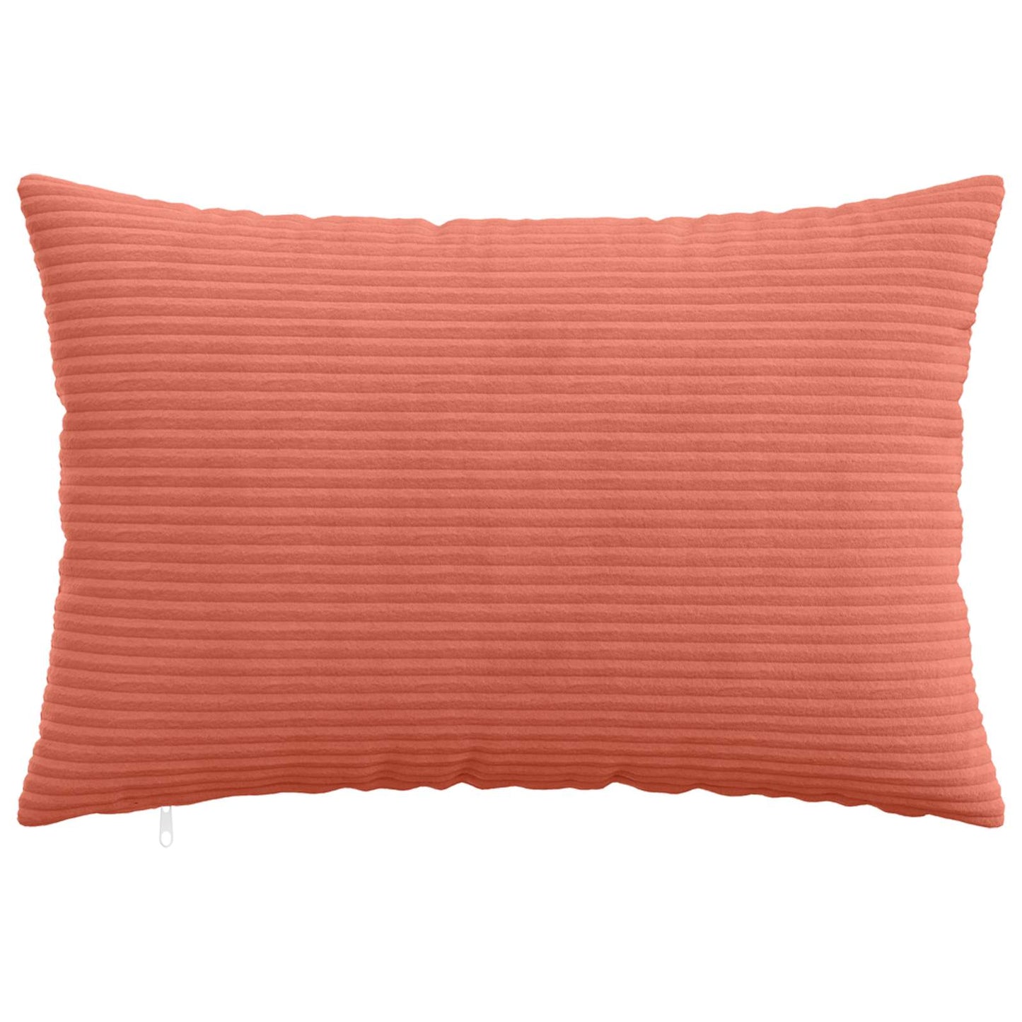 Cushion Cover 2 pcs HEERLEN Red Orange 40 x 60 cm Corduroy