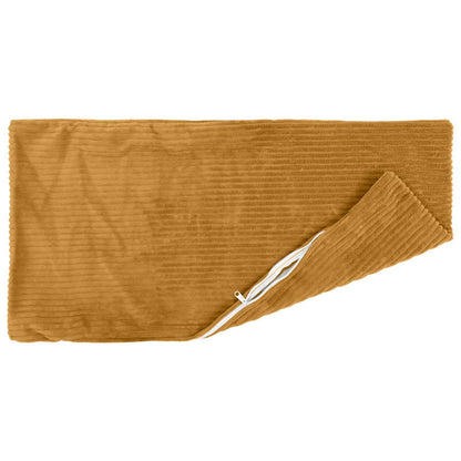 Cushion Cover 2 pcs HEERLEN Yellow 40 x 60 cm Corduroy