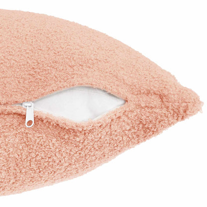 Cushion Cover 2 pcs HEERLEN Pink 40 x 60 cm Bouclé